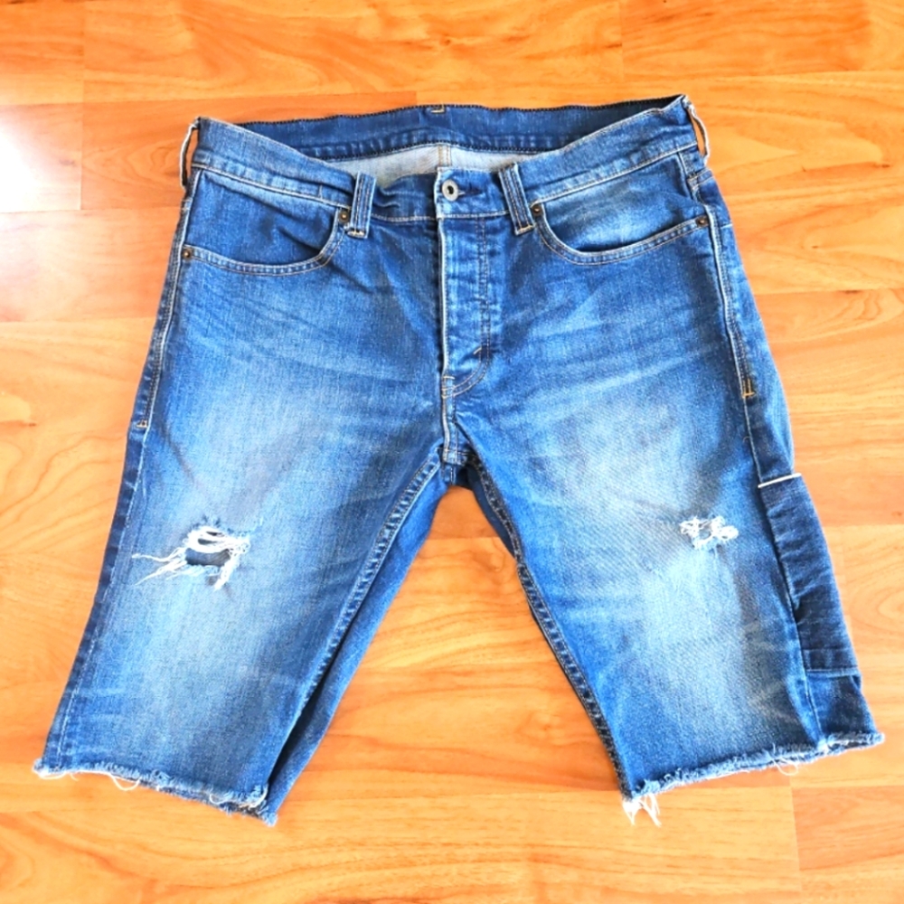 Sample Levi Jean Shorts